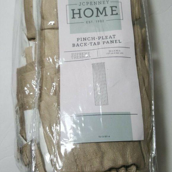 2 PACK Thermal Lined Light-Filtering Curtain Panel - Picture 7 of 11